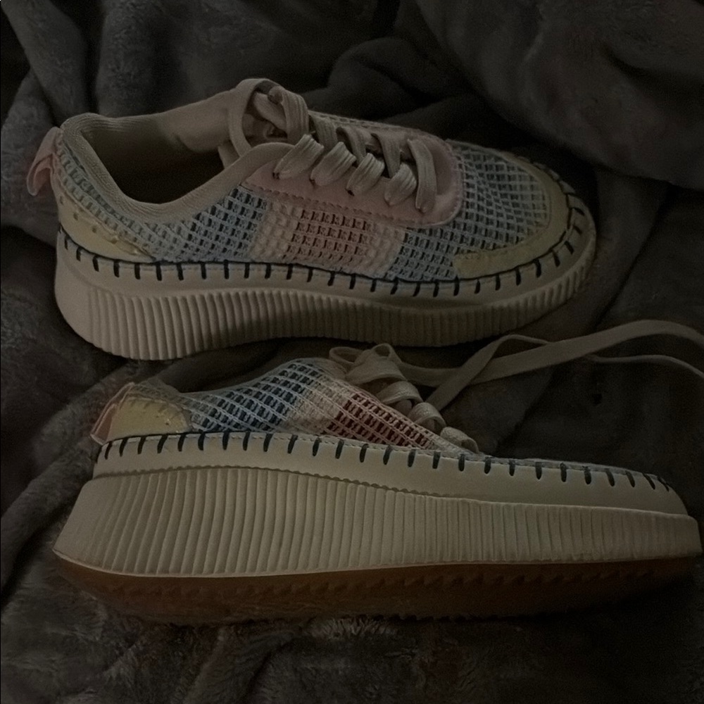 Colorful Platform Sneakers